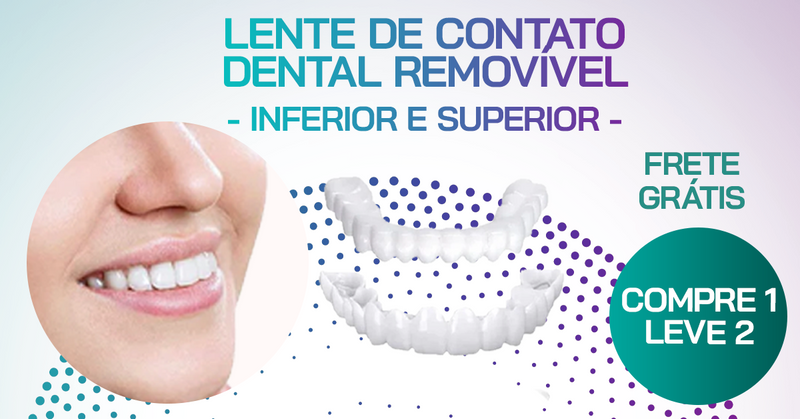 SmileFit - Facetas Dentárias Naturais Removíveis (Superior e Inferior)